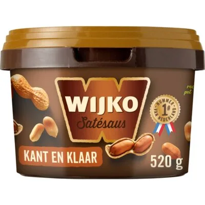 Wijko Satesaus Kant en Klaar 520 g