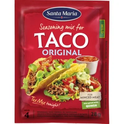Santa Maria Taco Kruidenmix Mild 28 g