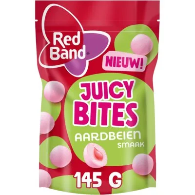 Red Band Juicy Bites Strawberry 145 g