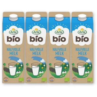 Arla Biologisch halfvolle melk 4-pack