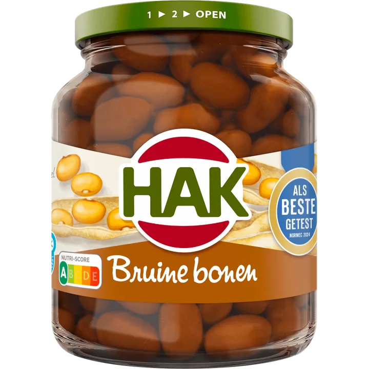 Hak Bruine Bonen 370 g
