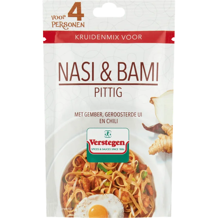 Verstegen Kruidenmix voor Nasi & Bami Pittig 30 g