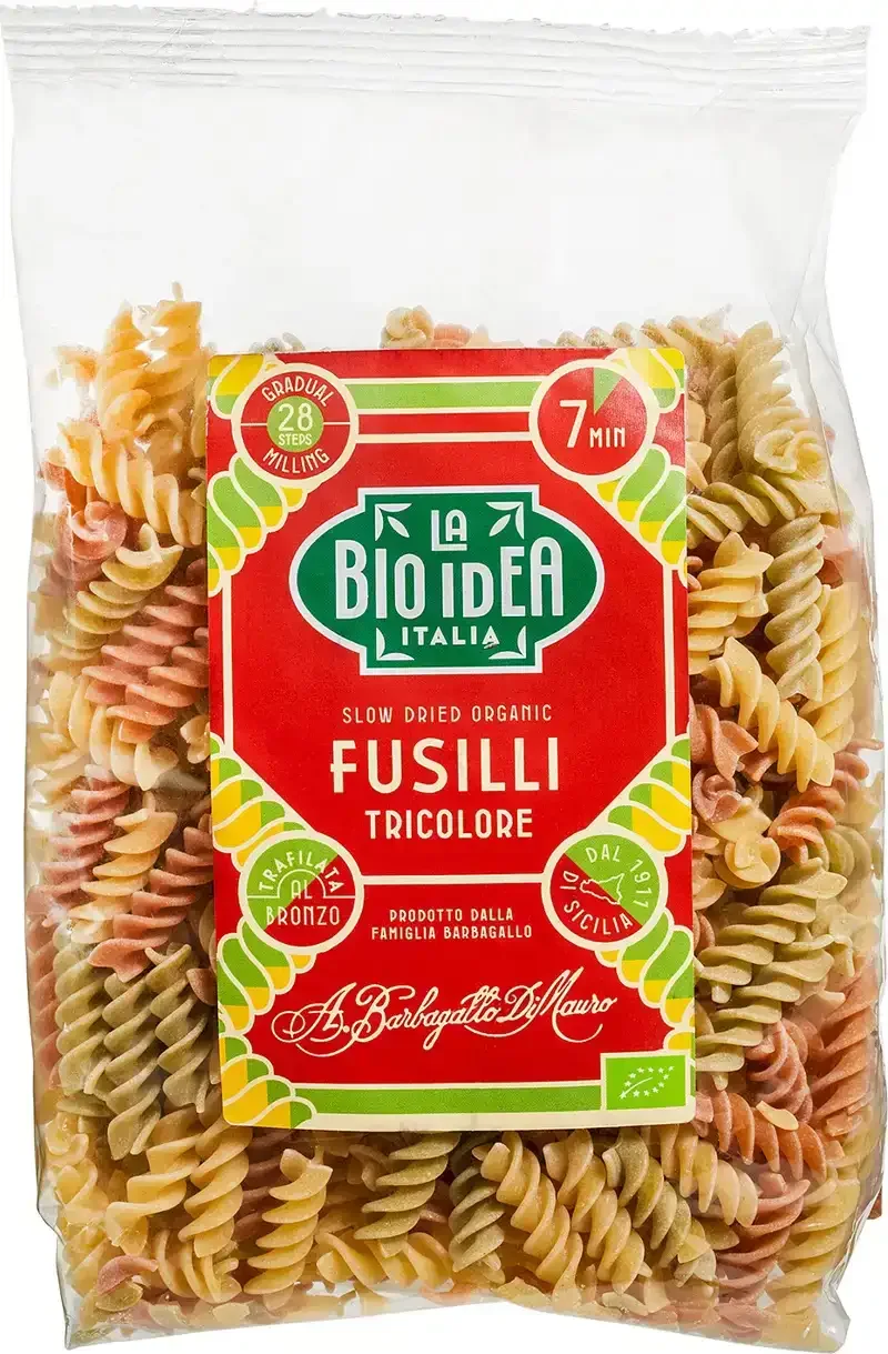 Fusilli tricolore