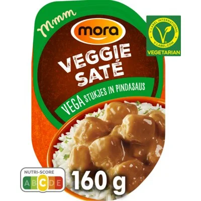 Mora Veggie sate in pindasaus