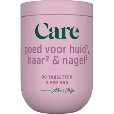 Care Goed voor huid1, haar2 & nagel3