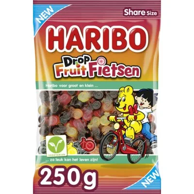Haribo Drop fruit fietsen