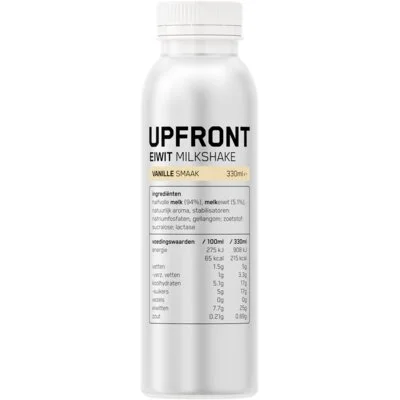 Upfront Eiwit milkshake vanille smaak
