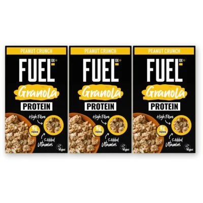 Fuel10K Granola Peanut Crunch 3-pack
