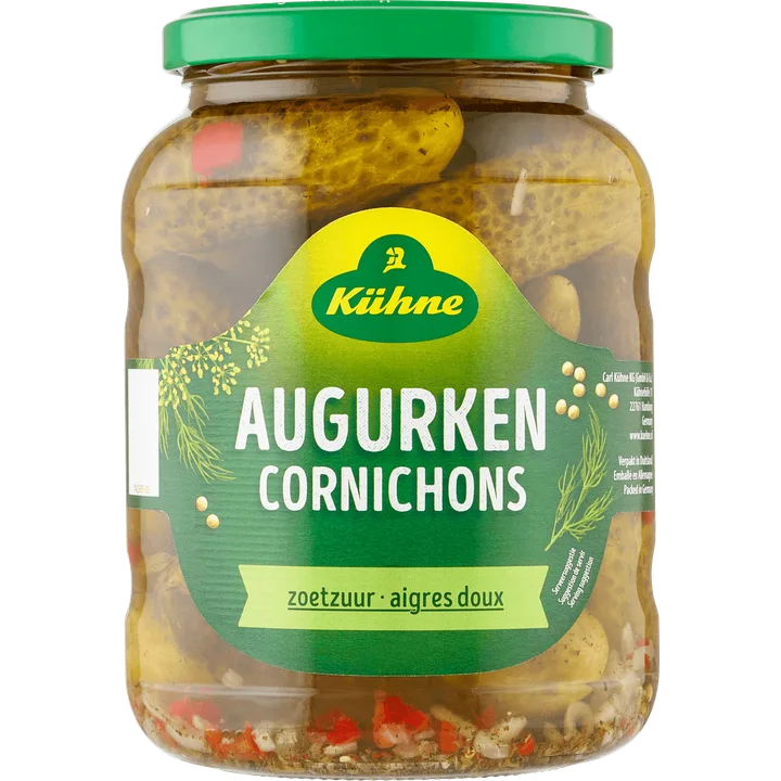 Kühne Augurken Zoetzuur 670 g