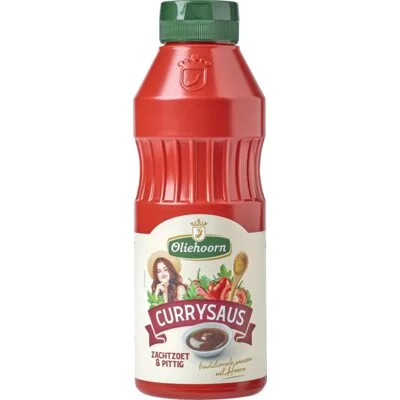 Oliehoorn Currysaus Zachtzoet & Pittig 465 ml