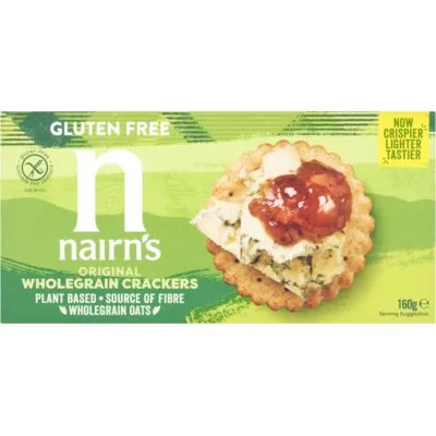 Nairn's Volkoren crackers glutenvrij