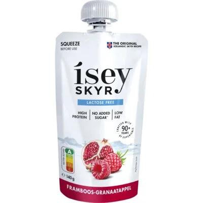 Isey Skyr framboos-granaatappel