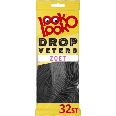 Look-O-Look Dropveters Vegan 25 stuks