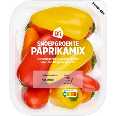 AH Snoepgroente paprikamix
