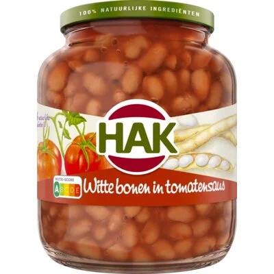 Hak Witte Bonen in Tomatensaus 720 g