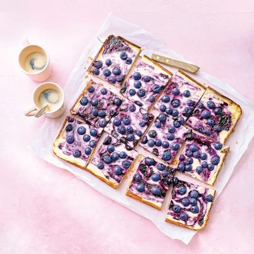 Blueberry cheesecake