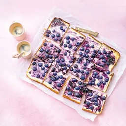 Blueberry cheesecake