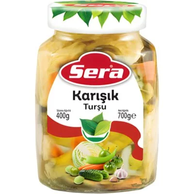 Sera Karisik Tursu (gemengde groente in zuur)