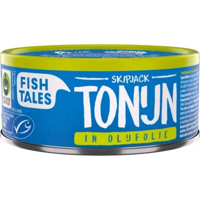 Fish Tales Skipjack tonijn in olijfolie