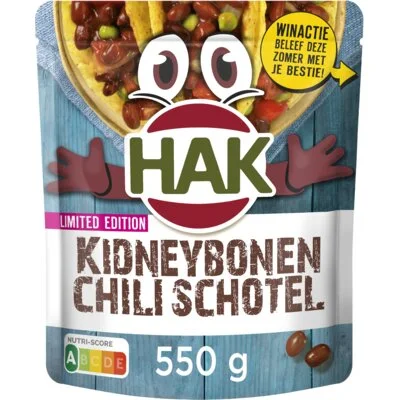 HAK Mexicaans gekruid kidneybonen chili schotel 550g