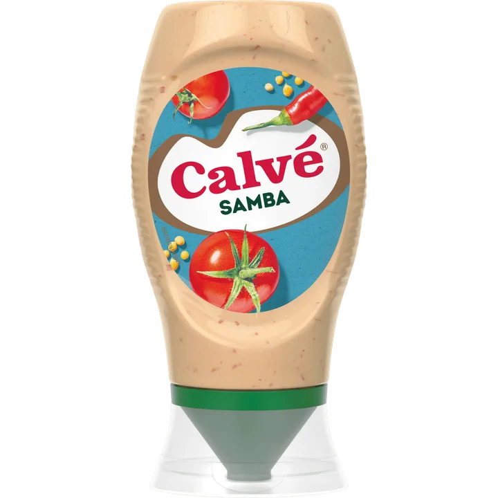 Calvé Knijpfles Samba Saus 250 ml