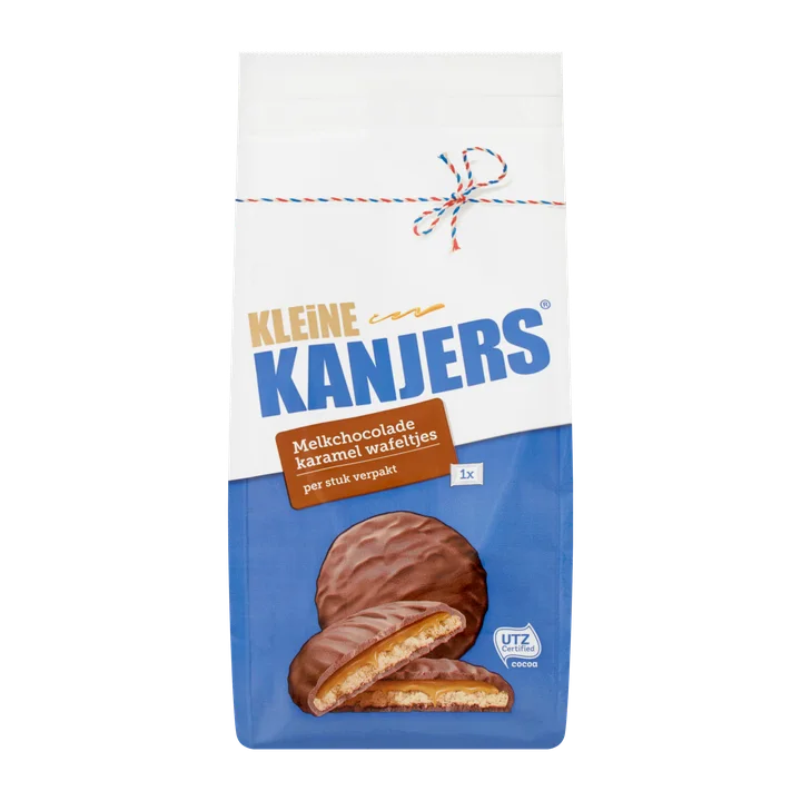 Kanjers Kleine Melkchocolade Karamel Wafeltjes 161 g