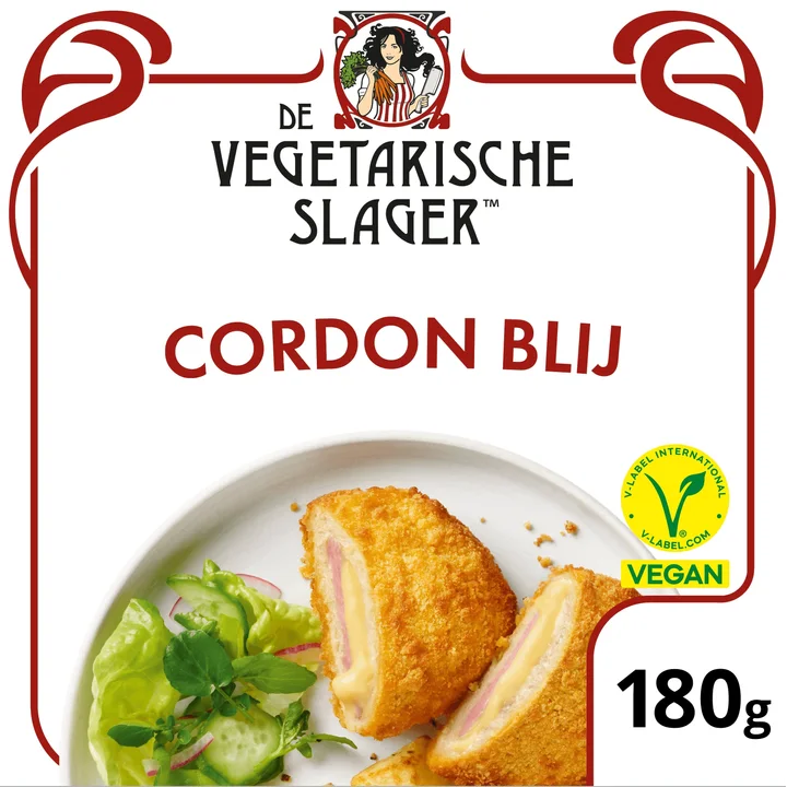 De Vegetarische Slager Cordon Blij 180 g
