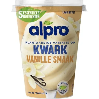 Alpro Plantaardige variatie op kwark vanille