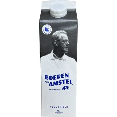 Boeren van Amstel Melk vol