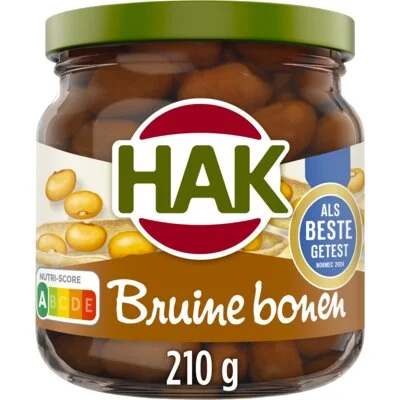 Hak Bonen Bruine 210g