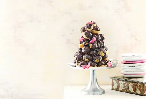 Bossche-bollenberg met vlinders