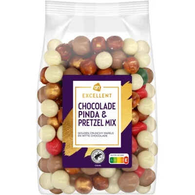 AH Excellent Chocolade pinda & pretzel mix