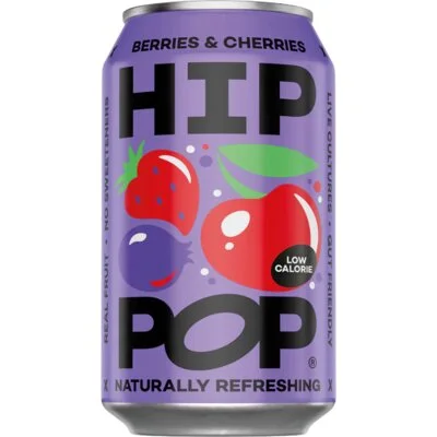 Hip Pop Living soda berries & cherries