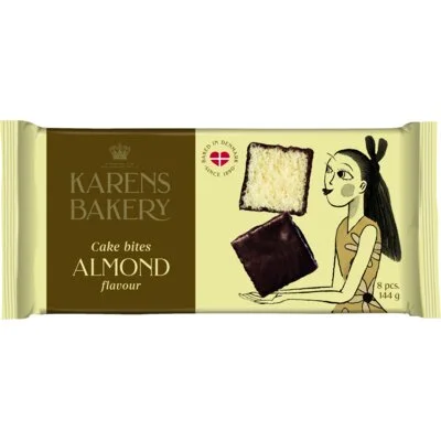 Karens Bakery Cake bites almond flavour