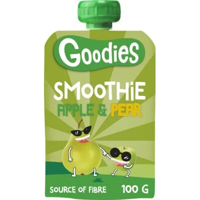 Goodies Knijpfruit smoothie apple & pear