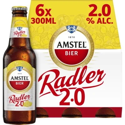 Amstel Radler citroen bier