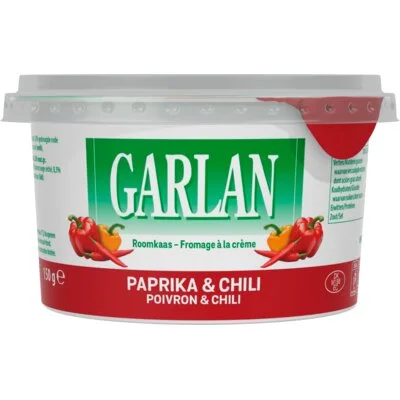 Garlan Roomkaas met paprika & chili