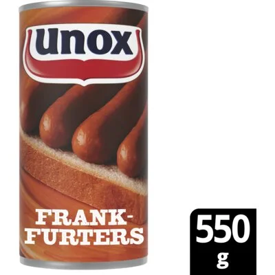 Unox Worst Frankfurters 550 g