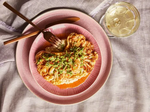 Bloemkoolsteak met chimichurri