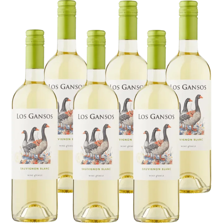 Los Gansos - Sauvignon Blanc - 6 x 750ML - zonder doos