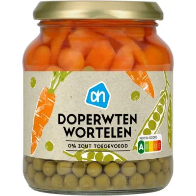 AH Doperwten en wortelen