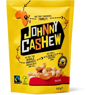 Johnny Cashew Gebrand gezouten