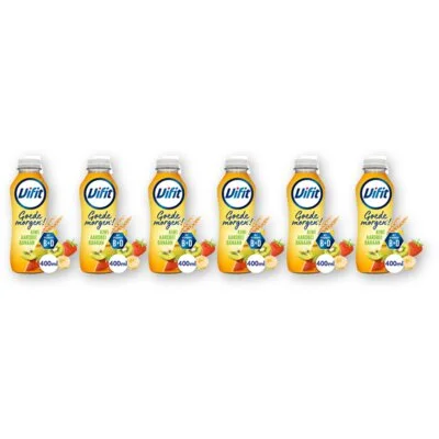 Vifit Goedemorgen kiwi aardbei banaan 6-pack